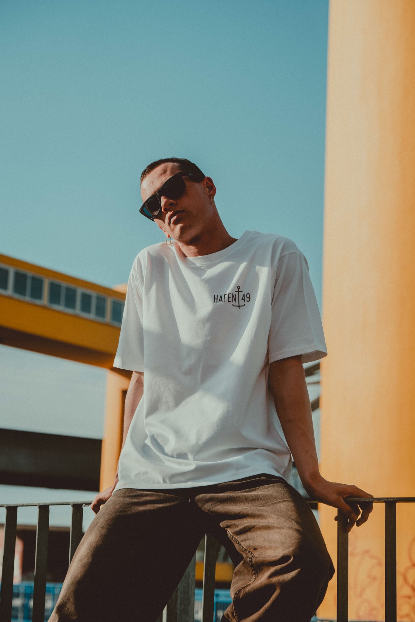 Oversized Shirt "YELLOW BRIDGE"